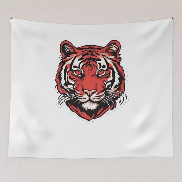 Item preview, Red Tiger  designed and sold by CharmStudio.