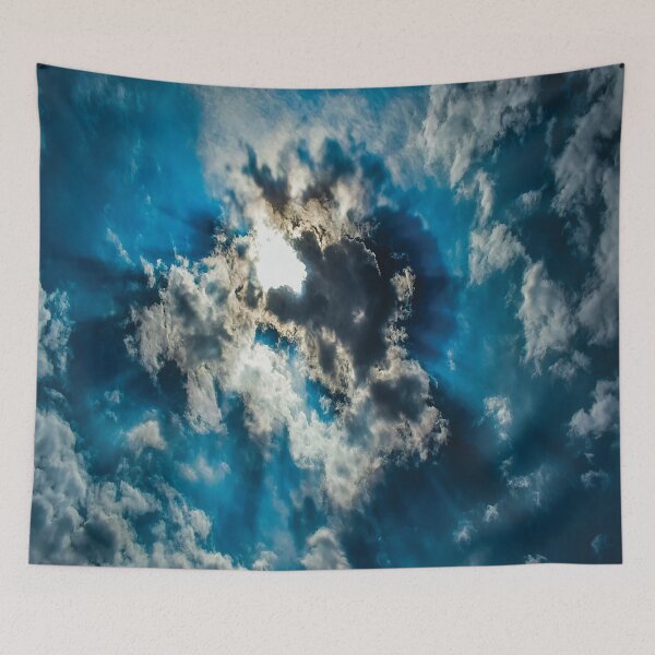 Item preview, Colorful Blue Sky With Clouds  designed and sold by limos.