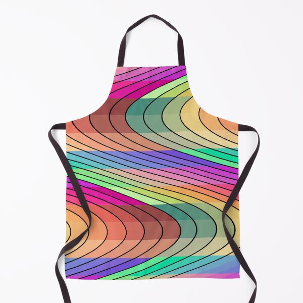 Item preview, All Color Waves with Black Lines designed and sold by the1249.