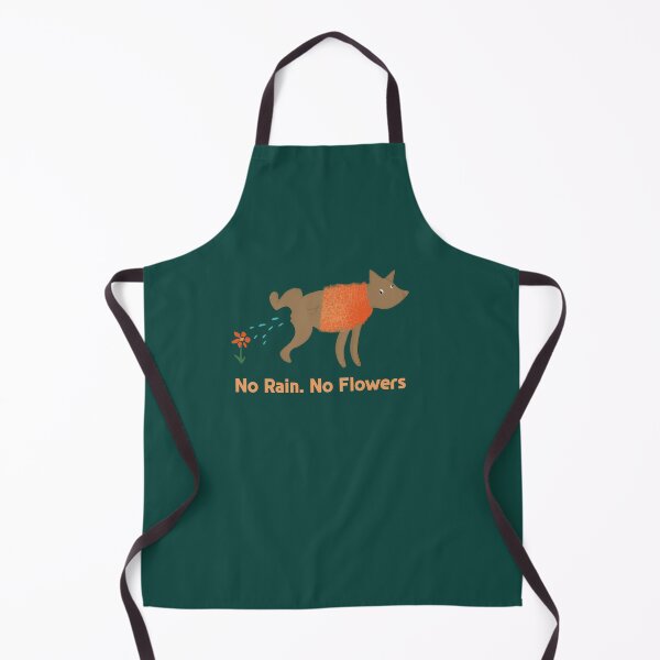Item preview, No Rain. No Flowers. Dog pee designed and sold by haniku.