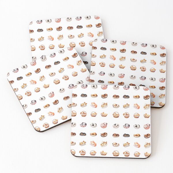 Item preview, Sleeping puppies - sticker bundle, stickers - 16 pieces designed and sold by sabantha.