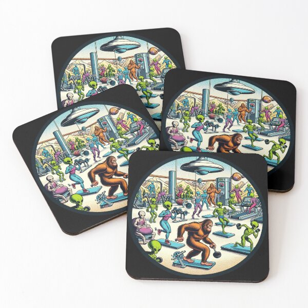 Item preview, The Workout | Bigfoot And Aliens | Ufo | Believe designed and sold by ShopCoolStop.