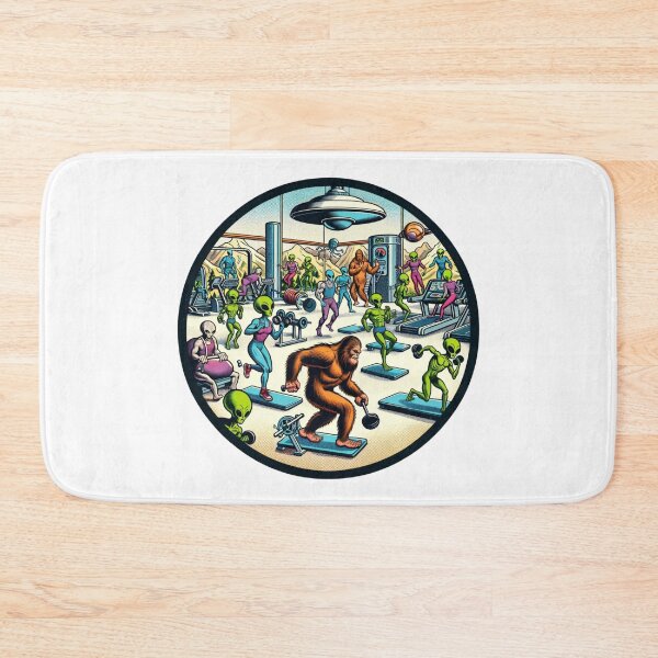 Item preview, The Workout | Bigfoot And Aliens | Ufo | Believe designed and sold by ShopCoolStop.