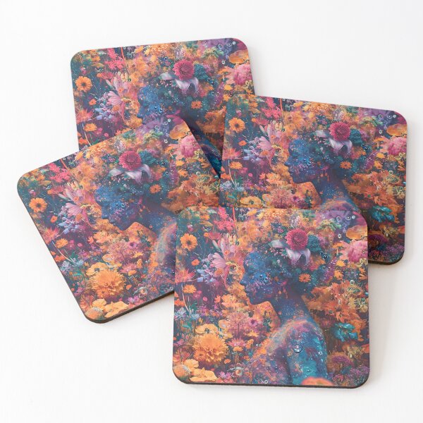 Item preview, Spectral Blossoms: A Mirage of Colors designed and sold by AI-Only Creations.