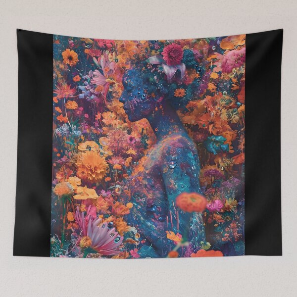 Item preview, Spectral Blossoms: A Mirage of Colors designed and sold by AI-Only Creations.