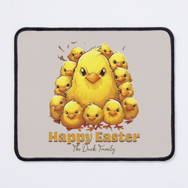 Item preview, Happy easter duck family - Colored easter eggs - Eggcellent - Bad easter bunny - Pagan easter - Easter egger designed and sold by JansenGS.