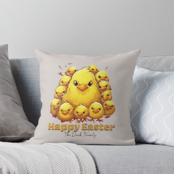 Item preview, Happy easter duck family - Colored easter eggs - Eggcellent - Bad easter bunny - Pagan easter - Easter egger designed and sold by JansenGS.