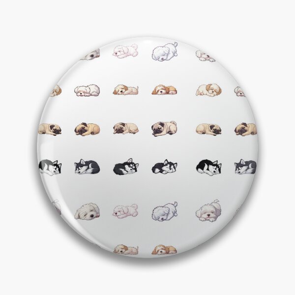 Item preview, Sleeping puppies - sticker bundle, stickers - 16 pieces designed and sold by sabantha.