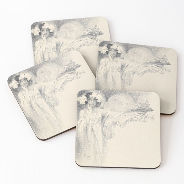 Item preview, Menu Cards no. 2 (From a set of Four), by Alphonse Mucha. HIGH DEFINITION designed and sold by MINDTHECHERRY.