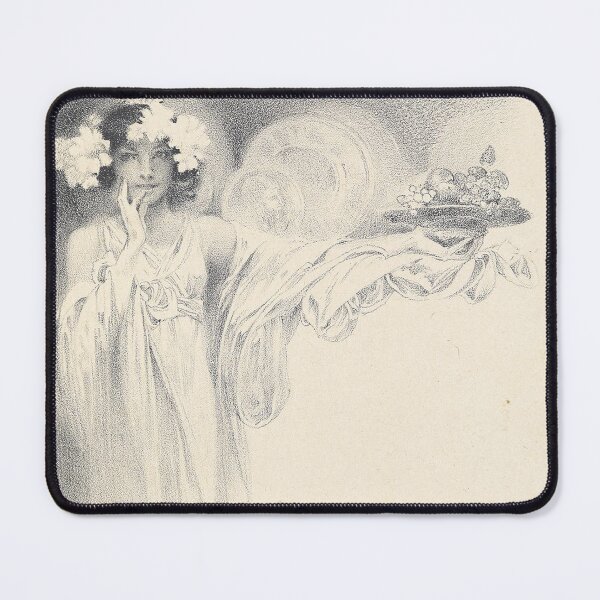 Item preview, Menu Cards no. 2 (From a set of Four), by Alphonse Mucha. HIGH DEFINITION designed and sold by MINDTHECHERRY.