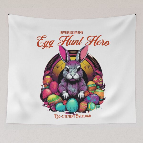 Item preview, Egg hunt hero - Colored easter eggs - Eggcellent - Bad easter bunny - Pagan easter - Easter egger designed and sold by JansenGS.