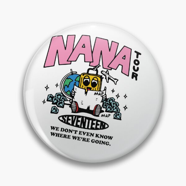 Item preview, Seventeen NANA Tour Logo designed and sold by reffsvt.