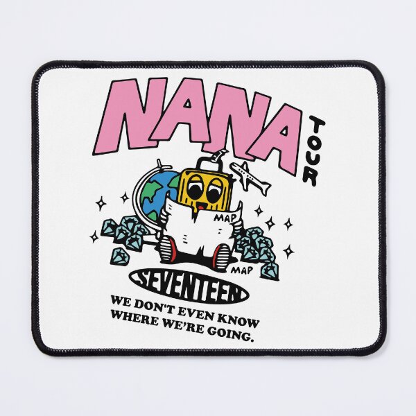 Item preview, Seventeen NANA Tour Logo designed and sold by reffsvt.