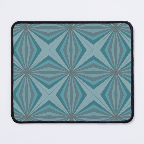 Item preview, Teal Retro pattern and Geometric connected lines designed and sold by coloryourwings.