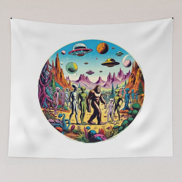 Item preview,  The Stroll | Bigfoot And Aliens | Ufo | Believe designed and sold by ShopCoolStop.