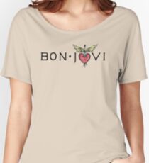 Bon Jovi Tour 2018 Women's Relaxed Fit T-Shirt