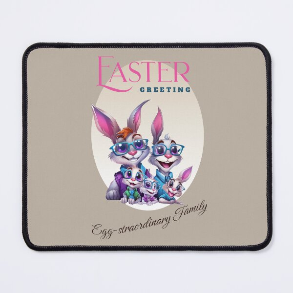 Item preview, Easter greeting - Colored easter eggs - Eggcellent - Bad easter bunny - Pagan easter - Easter egger designed and sold by JansenGS.