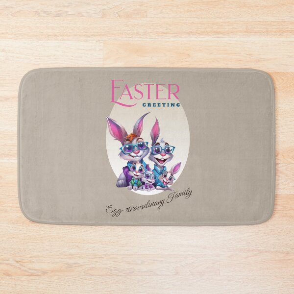 Item preview, Easter greeting - Colored easter eggs - Eggcellent - Bad easter bunny - Pagan easter - Easter egger designed and sold by JansenGS.