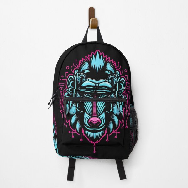 Item preview, Iconic Neon Baboon designed and sold by MrAI-Store.