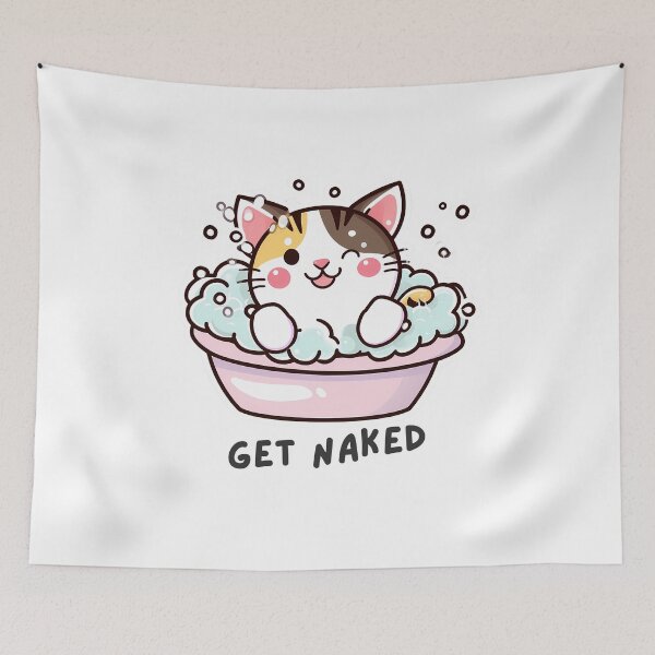 Item preview, Get Naked Cat designed and sold by NatureStyle555.