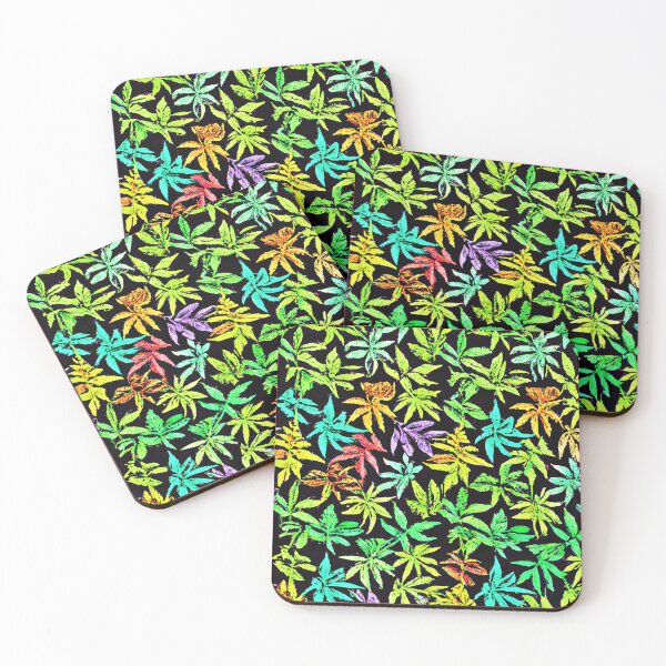 Item preview, Neon Foliage Elegance designed and sold by Health And Fitness Posts e-Store.