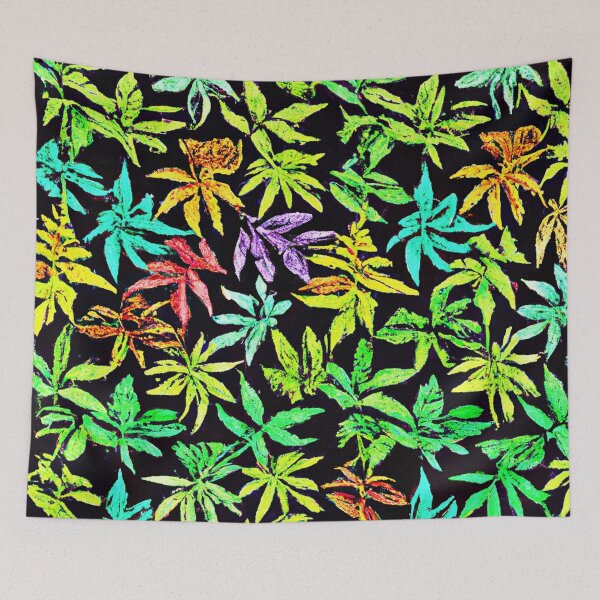 Item preview, Neon Foliage Elegance designed and sold by Health And Fitness Posts e-Store.