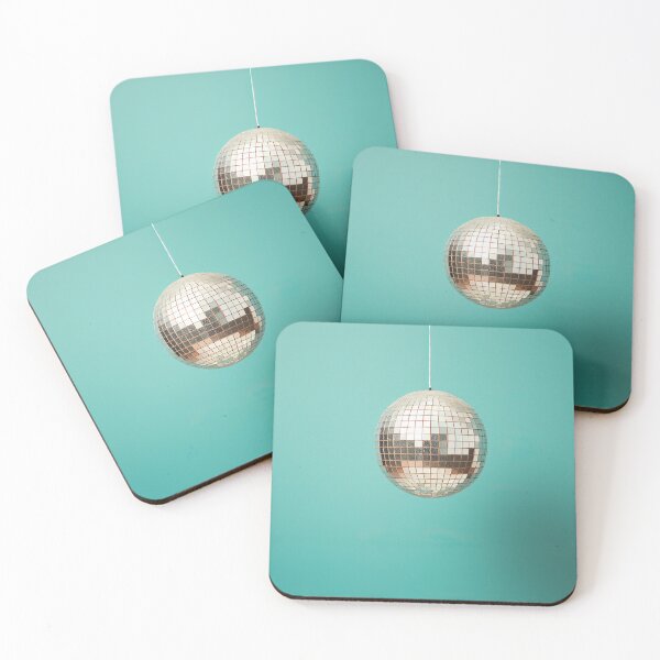Item preview, Disco in Teal designed and sold by DreamerBot.