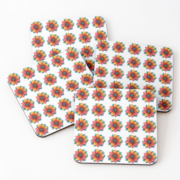 Item preview, Sticker: Flower of a happy day designed and sold by joyfulk8.