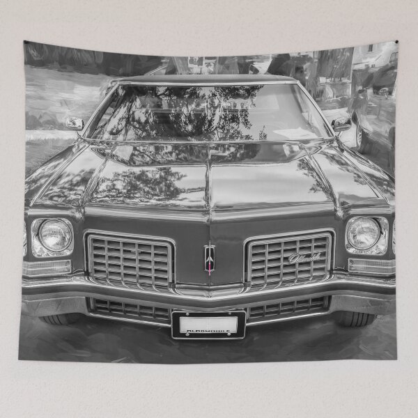 Item preview, 1972 Dark Green Oldsmobile 98 Hardtop X114 designed and sold by RichFrancoCars.