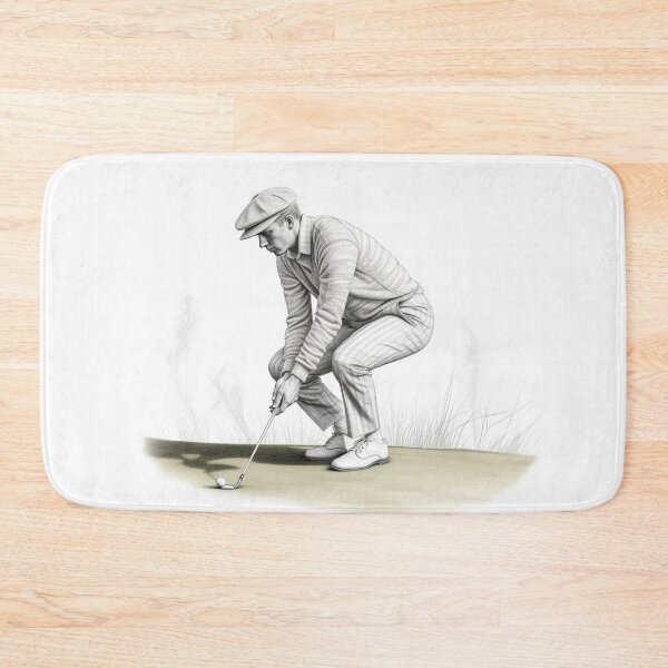 Item preview, Golf player with mini clubs designed and sold by hhh-art.