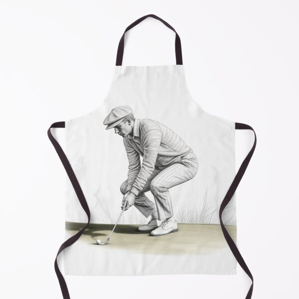 Item preview, Golf player with mini clubs designed and sold by hhh-art.