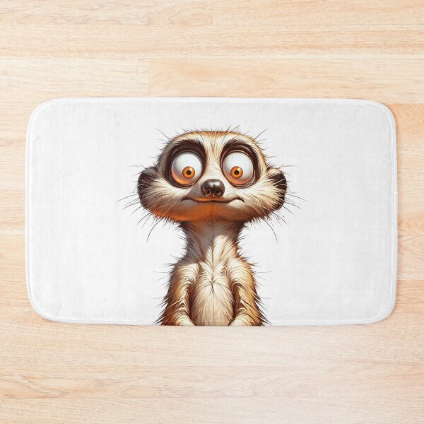 Item preview, crazy meerkat sticker designed and sold by LLSGermany.