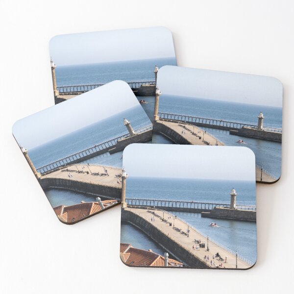 Item preview, The East and West Piers of Whitby harbour designed and sold by yackers1.
