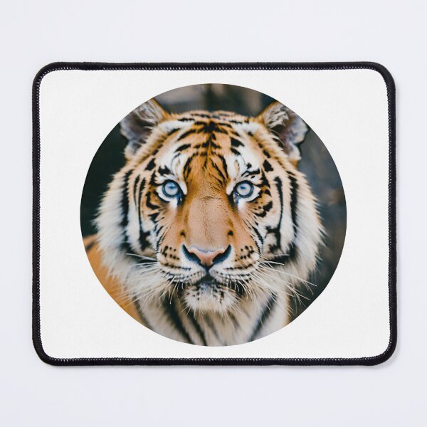 Item preview, Blue-Eyed Siberian Tiger designed and sold by CharmStudio.