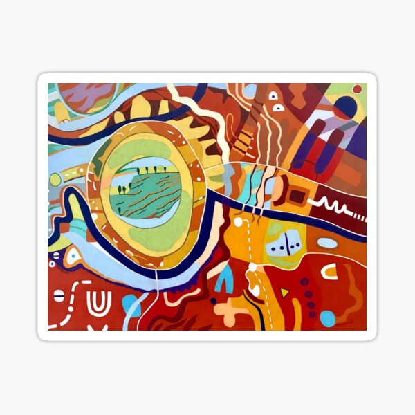 A Sunburnt Country Sticker