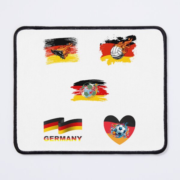 Item preview, German flag football journal planner designed and sold by BigfeetLittlepaws.