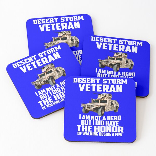 Item preview, Desert Storm Veteran I Am Not A Hero But I Did Have The Honor Of Walking Beside A Few designed and sold by fantasticdesign.