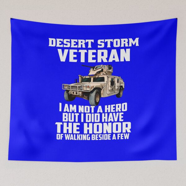 Item preview, Desert Storm Veteran I Am Not A Hero But I Did Have The Honor Of Walking Beside A Few designed and sold by fantasticdesign.