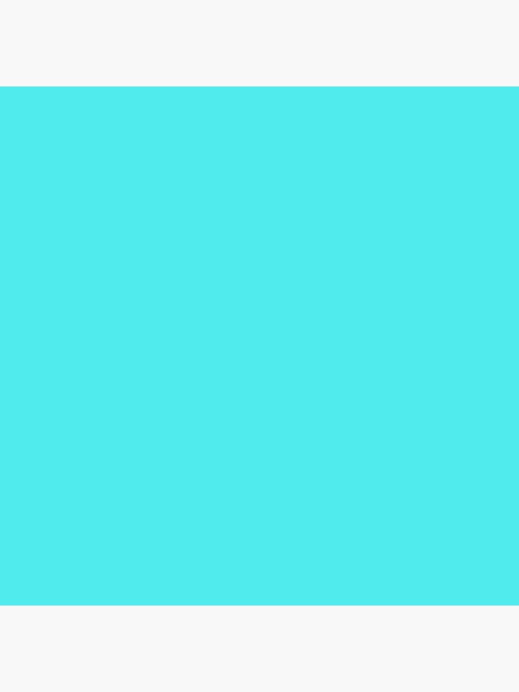 Cheap Solid Celeste Bright Aqua Blue Color Poster for Sale by Discounted  Solid Colors