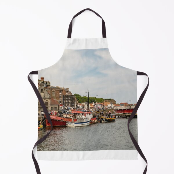 Item preview, Fishing boats in Whitby harbour designed and sold by yackers1.
