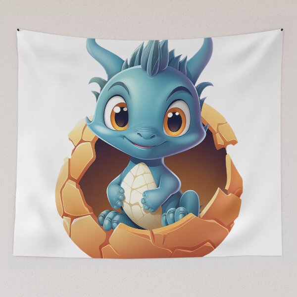 Item preview, Cute blue dragon designed and sold by Maryberry96.