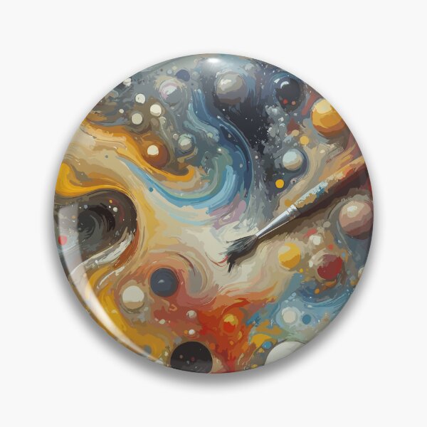Item preview, Puzzle of Creativity: Abstract Artist's Palette designed and sold by EnigmaGallery.