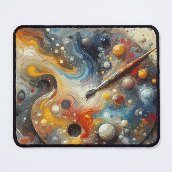 Item preview, Puzzle of Creativity: Abstract Artist's Palette designed and sold by EnigmaGallery.