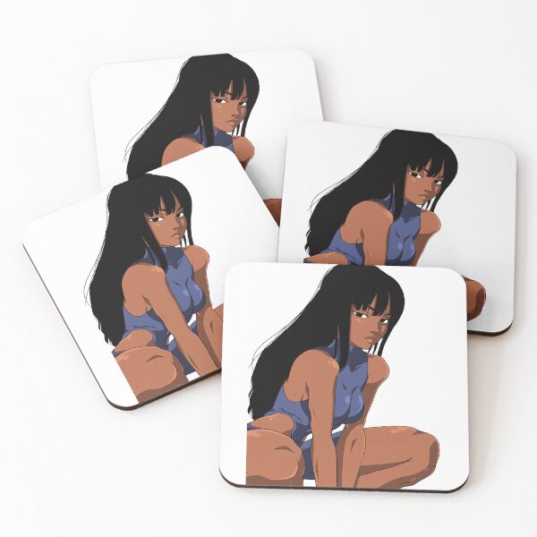 Item preview, Black anime girl designed and sold by Israelbeck7.