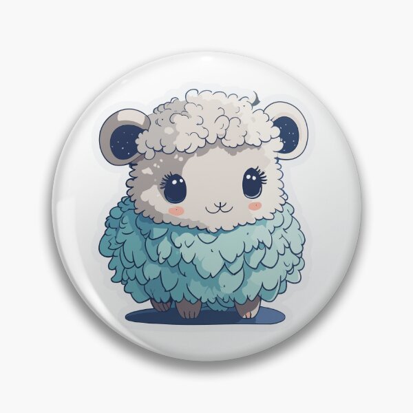 Item preview, Tender Little Sheep: Charm in 4K designed and sold by Julius-CodeArt.