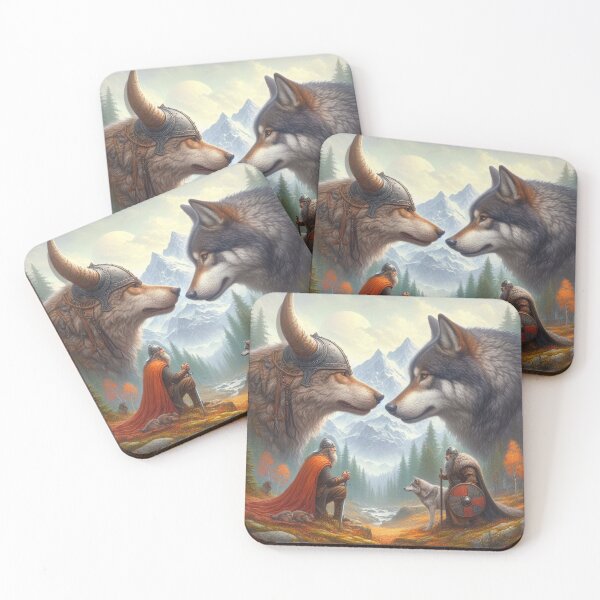 Item preview, Wikinger & Wolf designed and sold by pikeArt-Gallery.