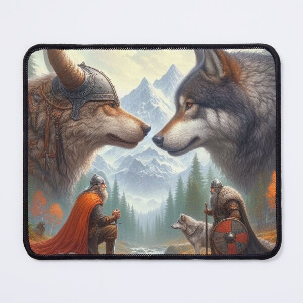 Item preview, Wikinger & Wolf designed and sold by pikeArt-Gallery.