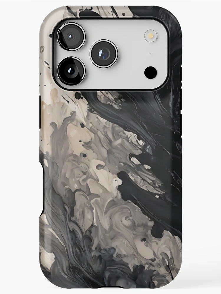 Thumbnail 1 of 4, iPhone Case, Ink Splatter Texture designed and sold by RemonMichel.