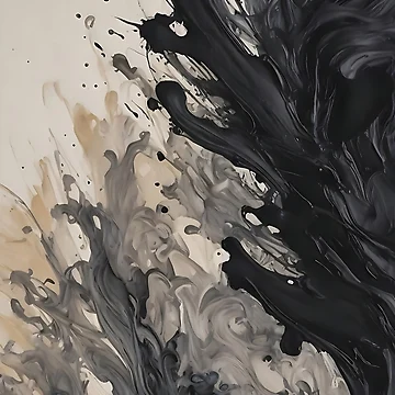 Artwork thumbnail, Ink Splatter Texture by RemonMichel