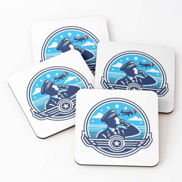 Item preview, Blue Skies Aviation Plane Pilot Emblem designed and sold by KayaJD.